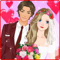 Groom and Bride Wedding Dress up Games logo