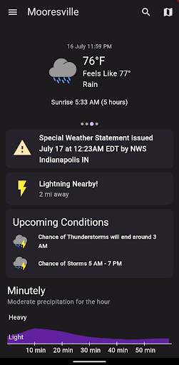 Shadow Weather screenshot 1