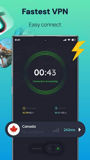 Faster VPN - Super VPN Proxy screenshot 1
