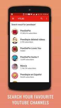 Live Subscriber Count + Widget for Youtube - YTLSC screenshot 2