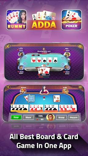 Adda : callbreak , 29 , 3 patt screenshot 2