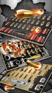 Bullet Gun keyboard Theme screenshot 3