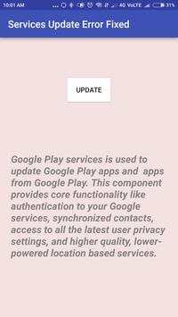 Services Update Error Fixed screenshot 2
