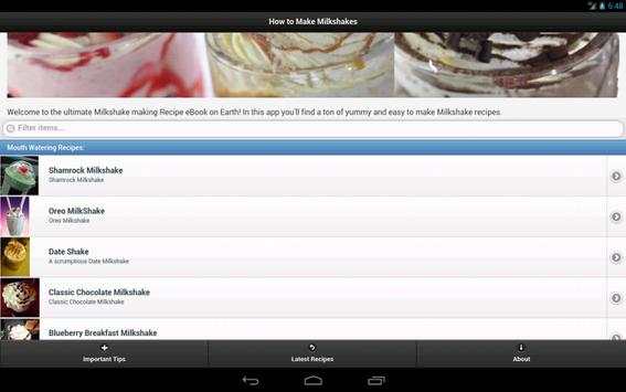 How to make Milkshakes screenshot 3