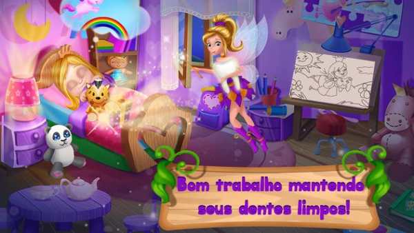 Princesa Fada do Dente: Saúde Dental para Meninas screenshot 13
