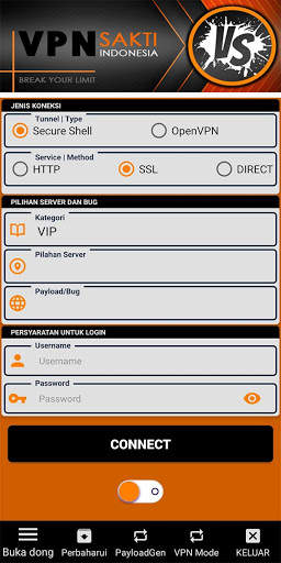 VPN SAKTI INDONESIA screenshot 1
