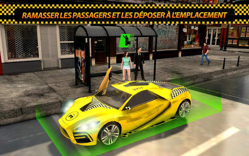 Taxi Driver : Ruée folle de taxi de ruée de ville screenshot 2