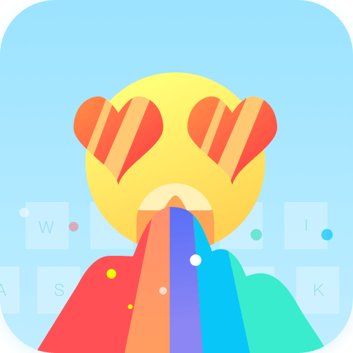 DIY color keyboard icon