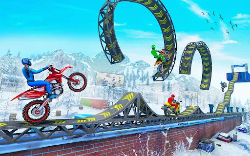 Bike Stunt Drive & Racing Game screenshot 8