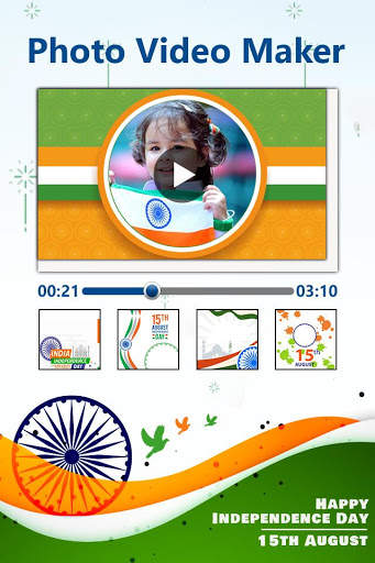 15th August Movie Maker - Independence Video Maker screenshot 3