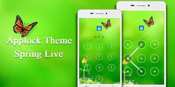 Applock Theme Spring Live screenshot 1