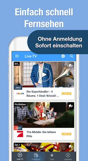 TV App Live Mobile Television screenshot 1