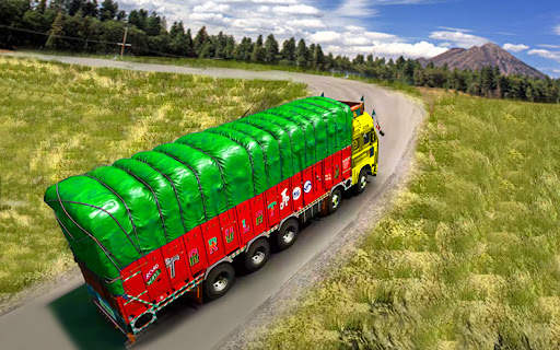 Euro Cargo Truck Driving Games screenshot 2