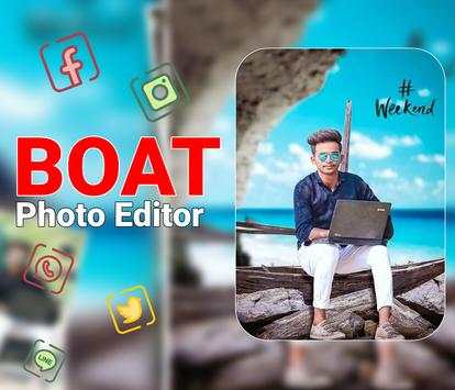 Boat  Photo Editor & Background Changer 4 تصوير الشاشة