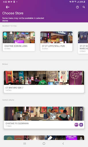 Chatime Indonesia screenshot 2