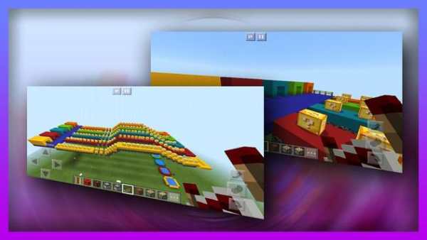New Lucky Block Fast Race. Map for MCPE screenshot 1
