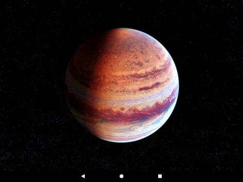 Jupiter Live Wallpaper 11 تصوير الشاشة