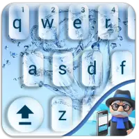 Water Drops Keyboard: Water Effects Themes Emojis icon