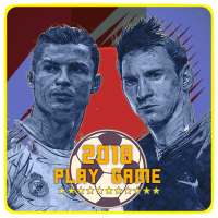 Football world cup 2018 logo