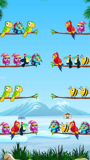 Bird Sort Puzzle - Color Games screenshot 8