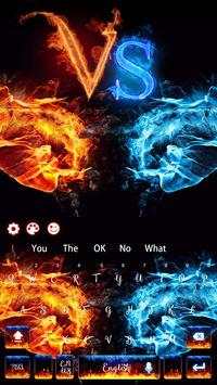 Ice VS Fire keyboard screenshot 4