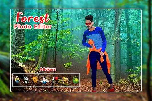Forest Photo Editor screenshot 1