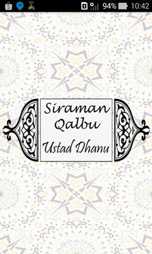 Siraman Qalbu Ustad Dhanu screenshot 1