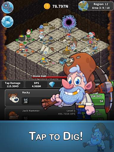 Tap Tap Dig: Idle Clicker Game screenshot 10