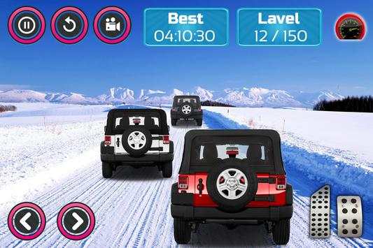 Snow Car Racing screenshot 1