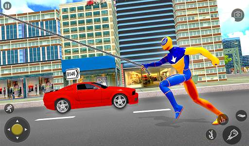 Spider Hero Gangster Game - Crime City Rope Hero screenshot 4