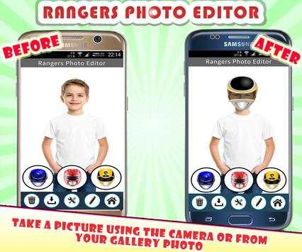 Rangers Photo Editor screenshot 1