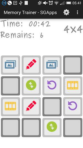 Memory Trainer » Brain Training Games » SGApps screenshot 1