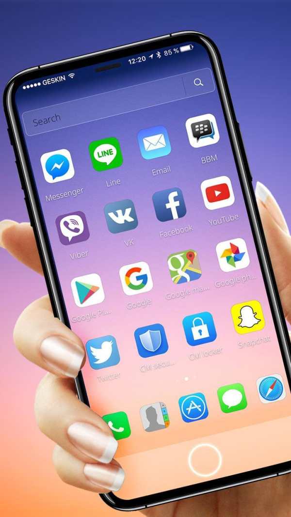 Theme for iPhone 8 screenshot 3