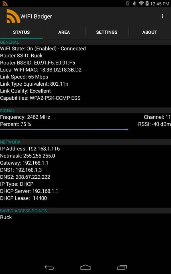 WIFI Badger - Scan and Roam screenshot 4