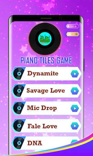 BTS Piano Tiles 2021 screenshot 2