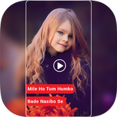 Fullscreen Video Status -Lyrical  Video Status icon