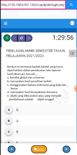 Exam Browser 2024 - Exambro screenshot 8