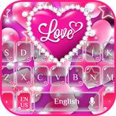 Pink Love keyboard 10001001