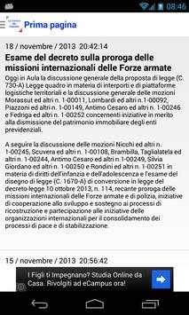 News Camera Dei  Deputati screenshot 1