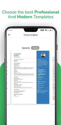 Resume Builder Online CV Maker Download PDF Free screenshot 3