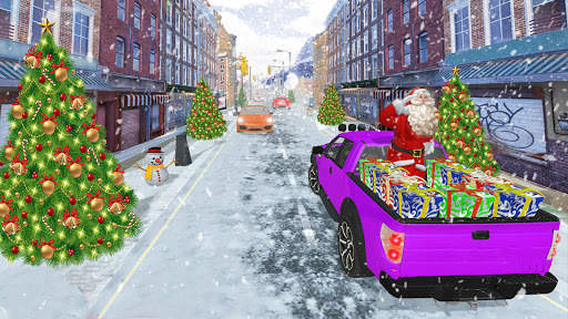 Santa Claus Christmas Games 3D screenshot 4