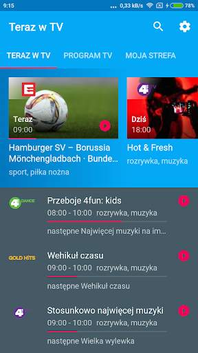 Telewizja Światłowodowa TV GO screenshot 1