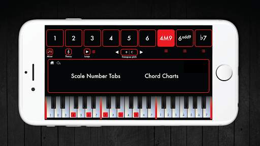 Scale Numbers Piano screenshot 1