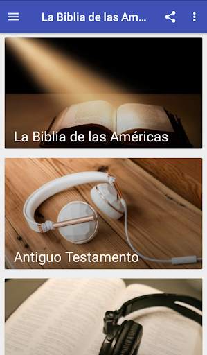 La Biblia de las Américas App screenshot 2