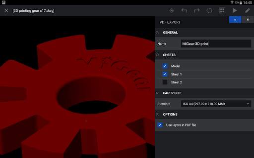 CorelCAD Mobile - .DWG CAD annotation & design screenshot 22