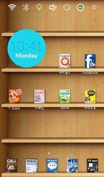 Bookshelf Launcher Theme screenshot 1
