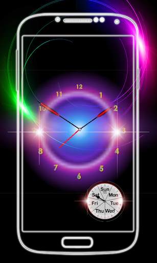 Clock live wallpaper screenshot 3