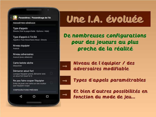 Belote Andr Free screenshot 2