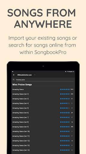 SongbookPro screenshot 4