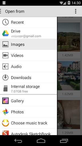 Share files скриншот 1